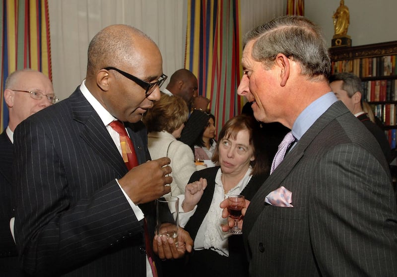 Trevor Phillips and King Charles in 2006