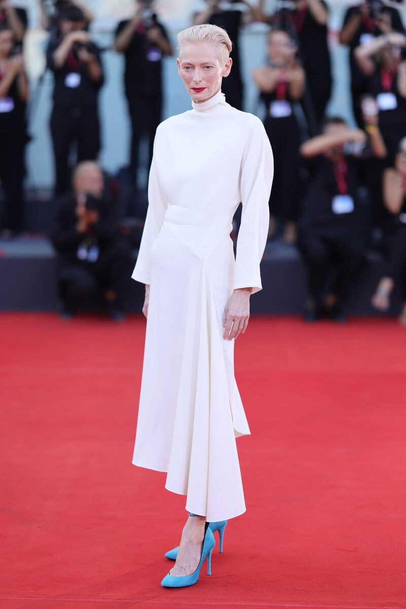 Tilda Swinton on September 3, 2024