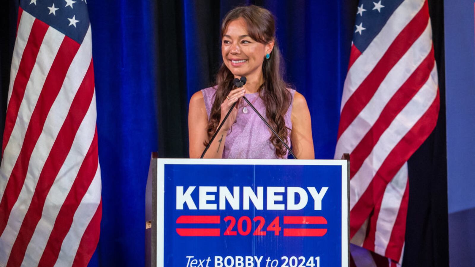 RFK Jr.’s running mate, Nicole Shanahan, says she has donated another $8 million to their presidential campaign.