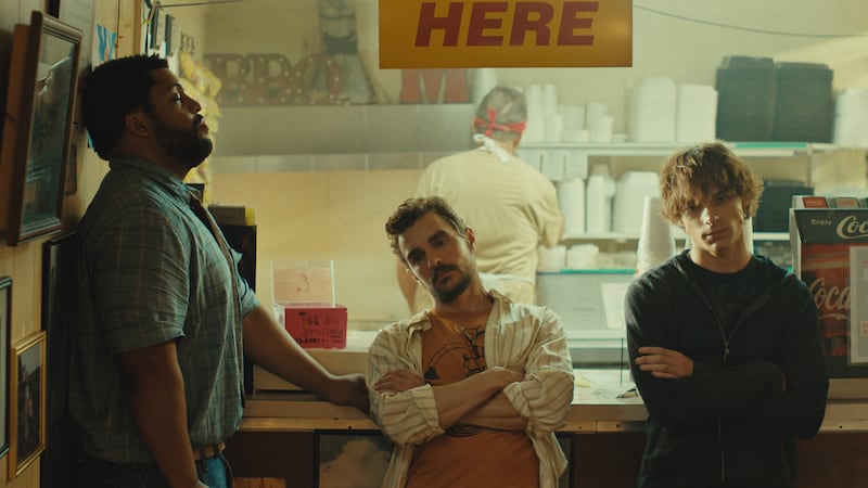 O'Shea Jackson Jr., Dave Franco and Mason Thames appear in The S**theads by Macon Blair