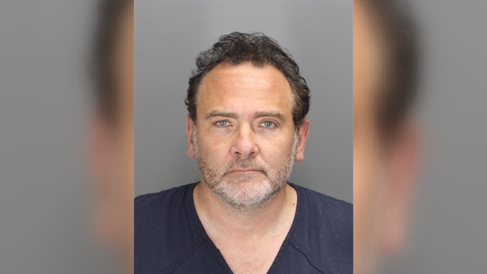 A mugshot of Franck Dominique Louis-Victor, 50, a Ford Next CEO who has been arrested for allegedly attempting to burn two handbags worth about $10,000 each.