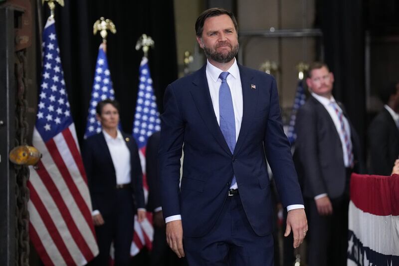 Vance said Democrats should "learn from President Trump" and "laugh at themselves a little bit."