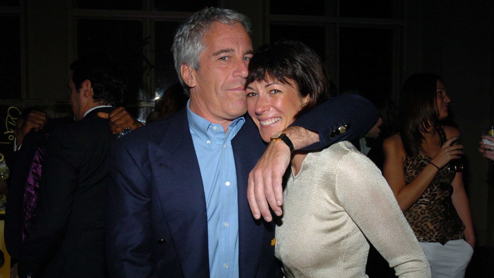 NEW YORK CITY, NY - MARCH 15: Jeffrey Epstein and Ghislaine Maxwell attend de Grisogono Sponsors The 2005 Wall Street Concert Series Benefitting Wall Street Rising, with a Performance by Rod Stewart at Cipriani Wall Street on March 15, 2005 in New York City.