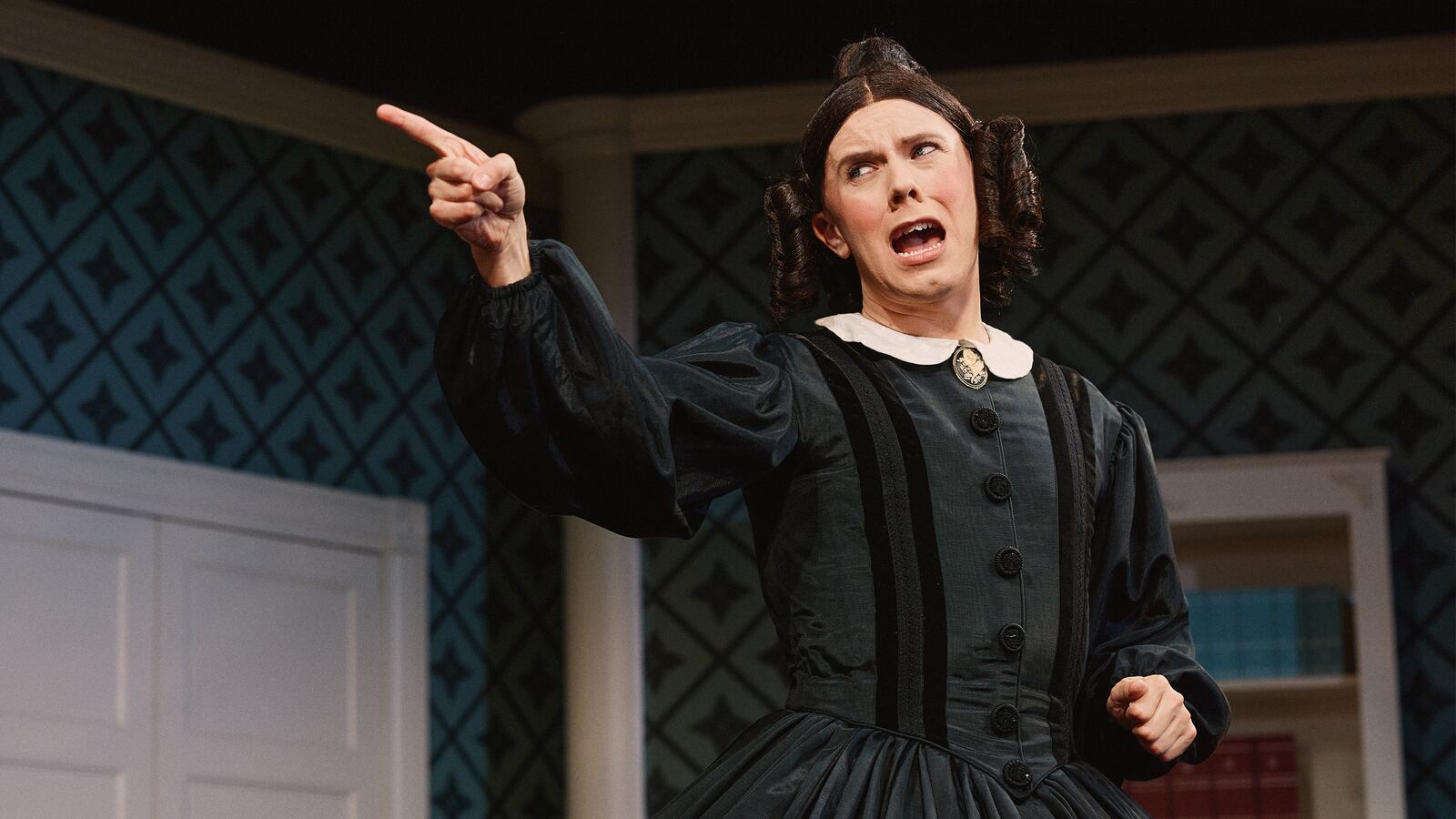 Cole Escola in "Oh, Mary!" on Broadway