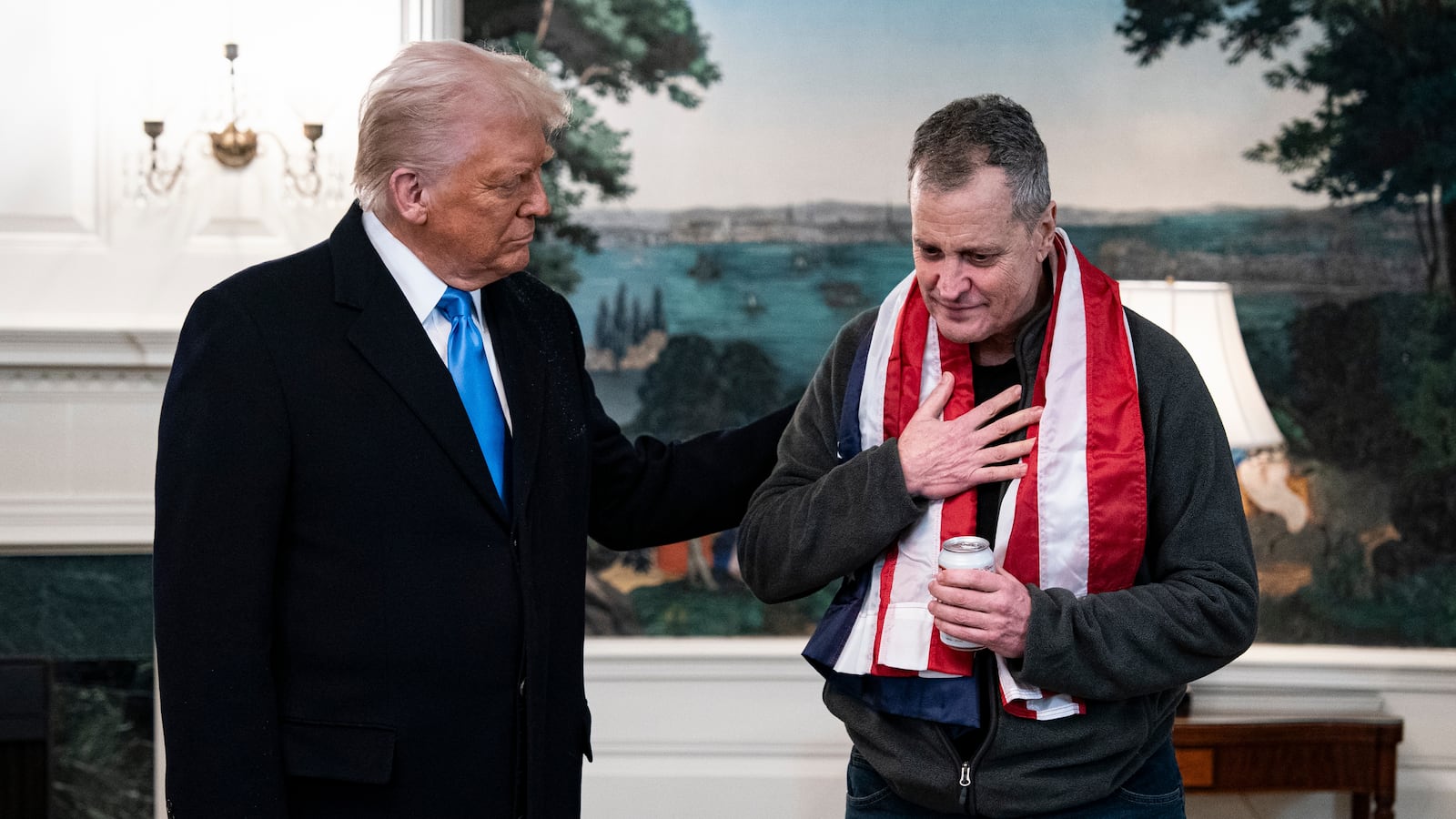 Donald Trump and Marc Fogel.