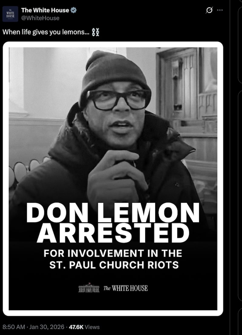 Don Lemon Arrested for Involvement in the St. Paul Church Riots