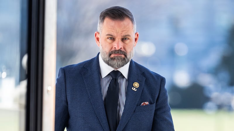 Rep. Cory Mills, R-Fla., arrives to the U.S. Capitol for the last votes of the week on Friday, January 12, 2024.
