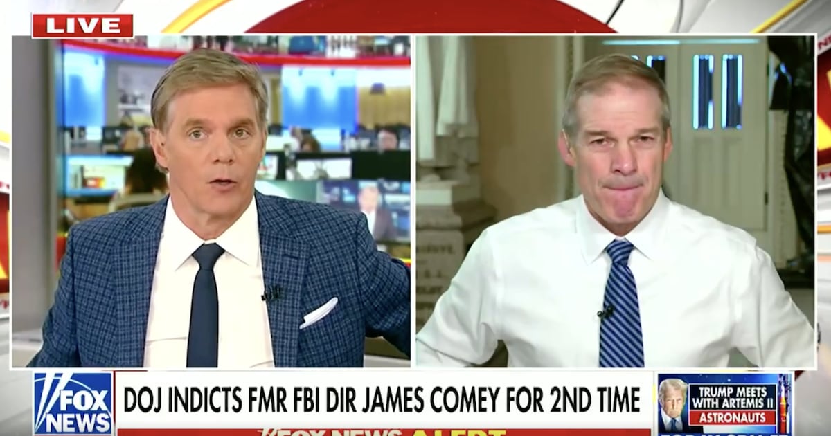 Fox News Host Halts MAGA Rep’s Rant on Comey