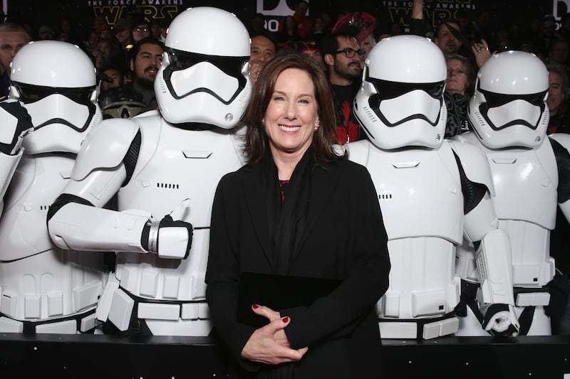 Former Lucasfilm President Kathleen Kennedy 2015
