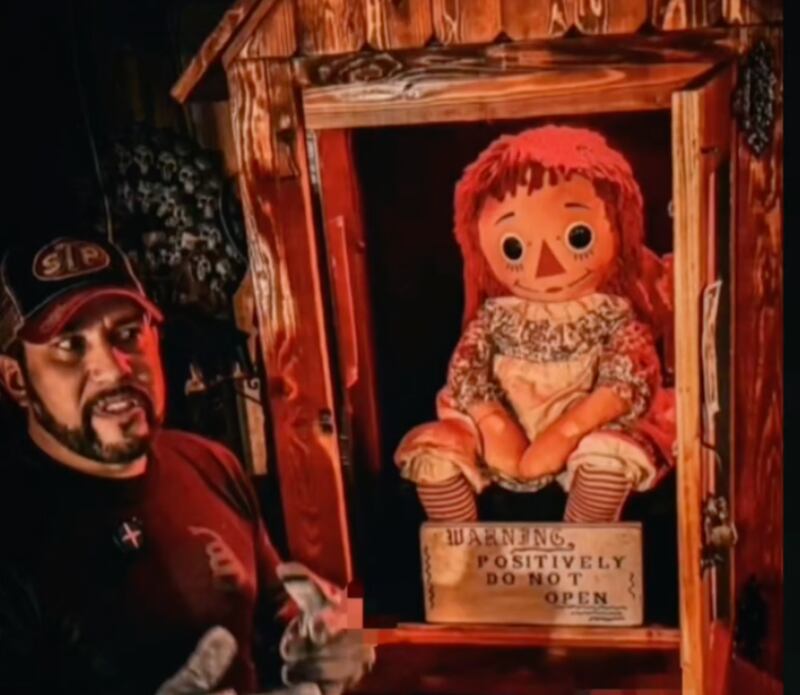 Dan Rivera, 54, was traveling the country with the purportedly haunted Annabelle doll at the time of his “unexpected” death.