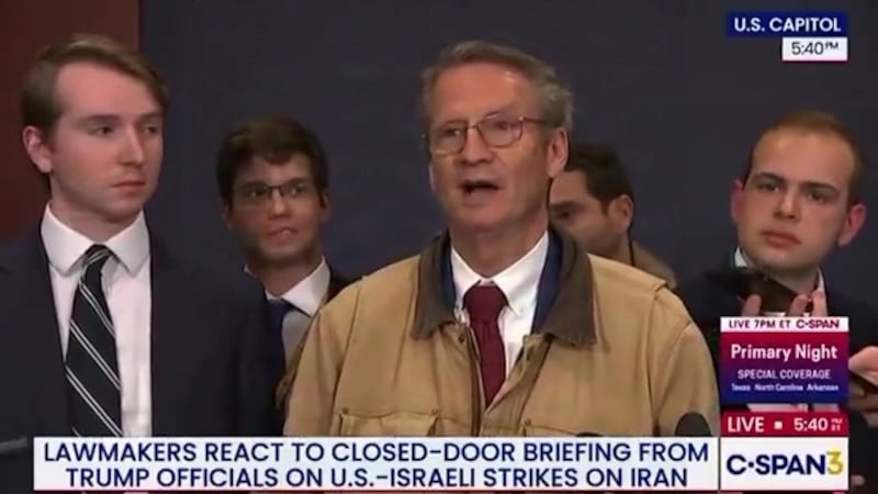 Burchett roasted his GOP colleague on Capitol Hill.