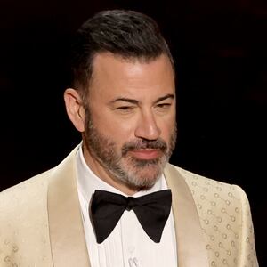 Host Jimmy Kimmel speaks onstage during the 96th Annual Academy Awards.