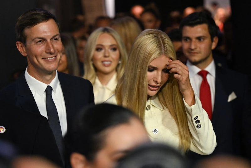 Jared Kushner and Ivanka Trump