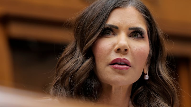 President Donald Trump is reportedly considering replacing embattled Secretary of Homeland Security Kristi Noem with MAGA Sen. Markwayne Mullin.