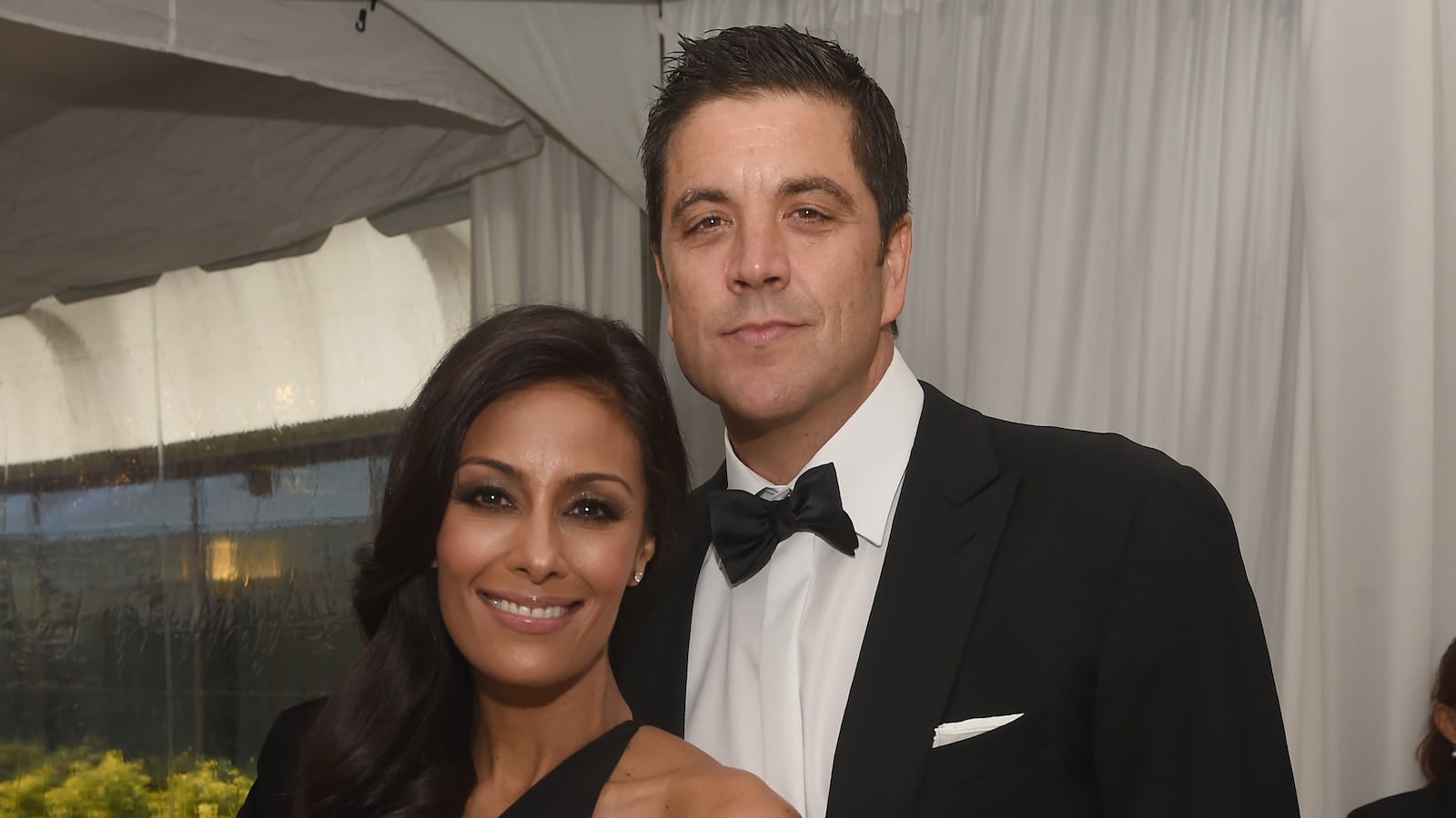 Liz Cho (L) and Josh Elliott attend the Atlantic Media's 2016 White House Correspondents' Association Pre-Dinner
