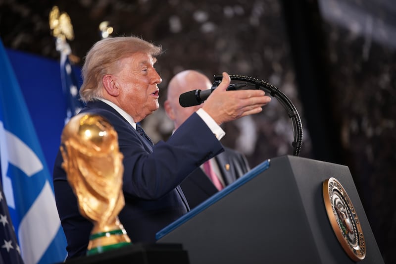 Later this weekend Trump will attend the FIFA World Cup 2026 Final between Spain and Argentina at MetLife Stadium in East Rutherford.