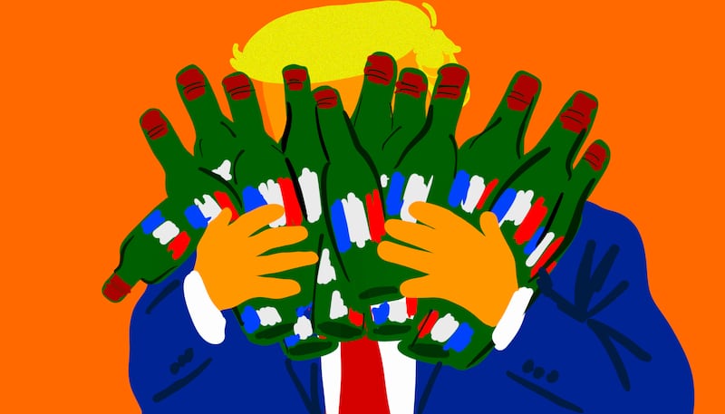 Donald Trump illustration