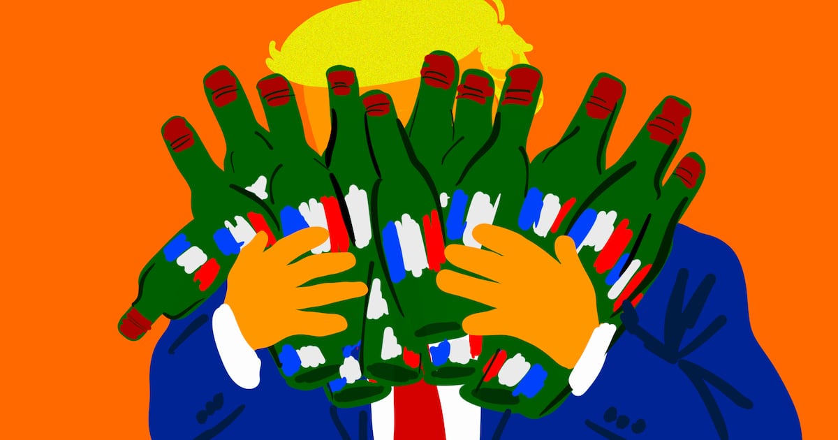 Hurt Trump, 79, Threatens to Tariff the First French Thing He Can Think Of