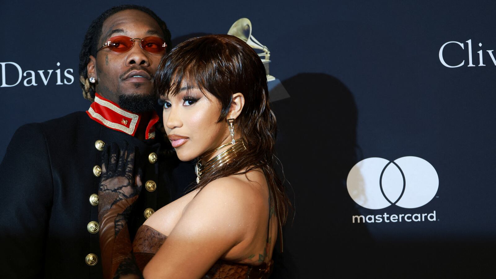 Rappers Cardi B and Offset