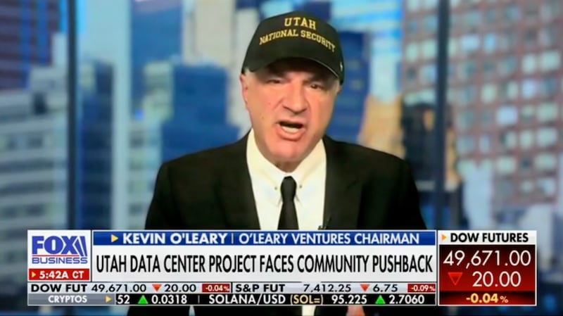 Kevin O’Leary on Fox News.