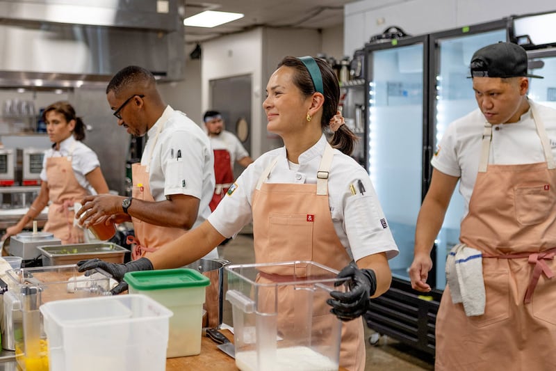 Sherry Cardoso, Anthony Jones, Duyen Ha, and Laurence Louie