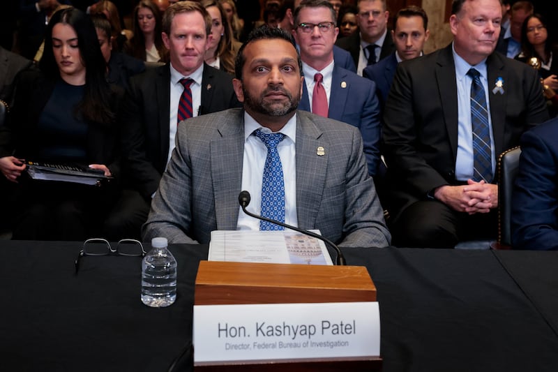 FBI Director Kash Patel was challenged to take an alcohol assessment after he agreed to take the "audit" if Sen. Van Hollen did as well at a fiery hearing on May 12, 2026.