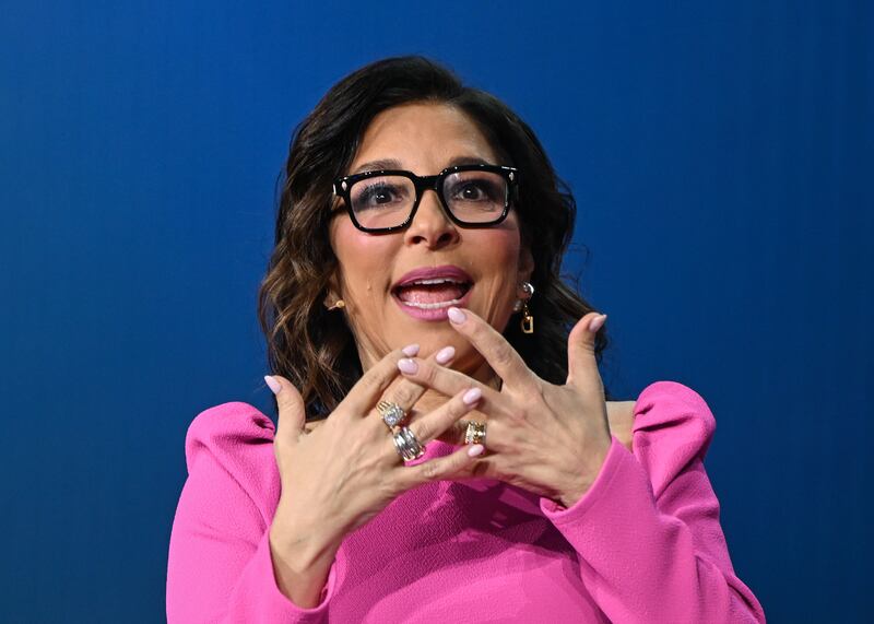 Linda Yaccarino engages in a keynote discussion at CES 2025 in Las Vegas, Nevada.