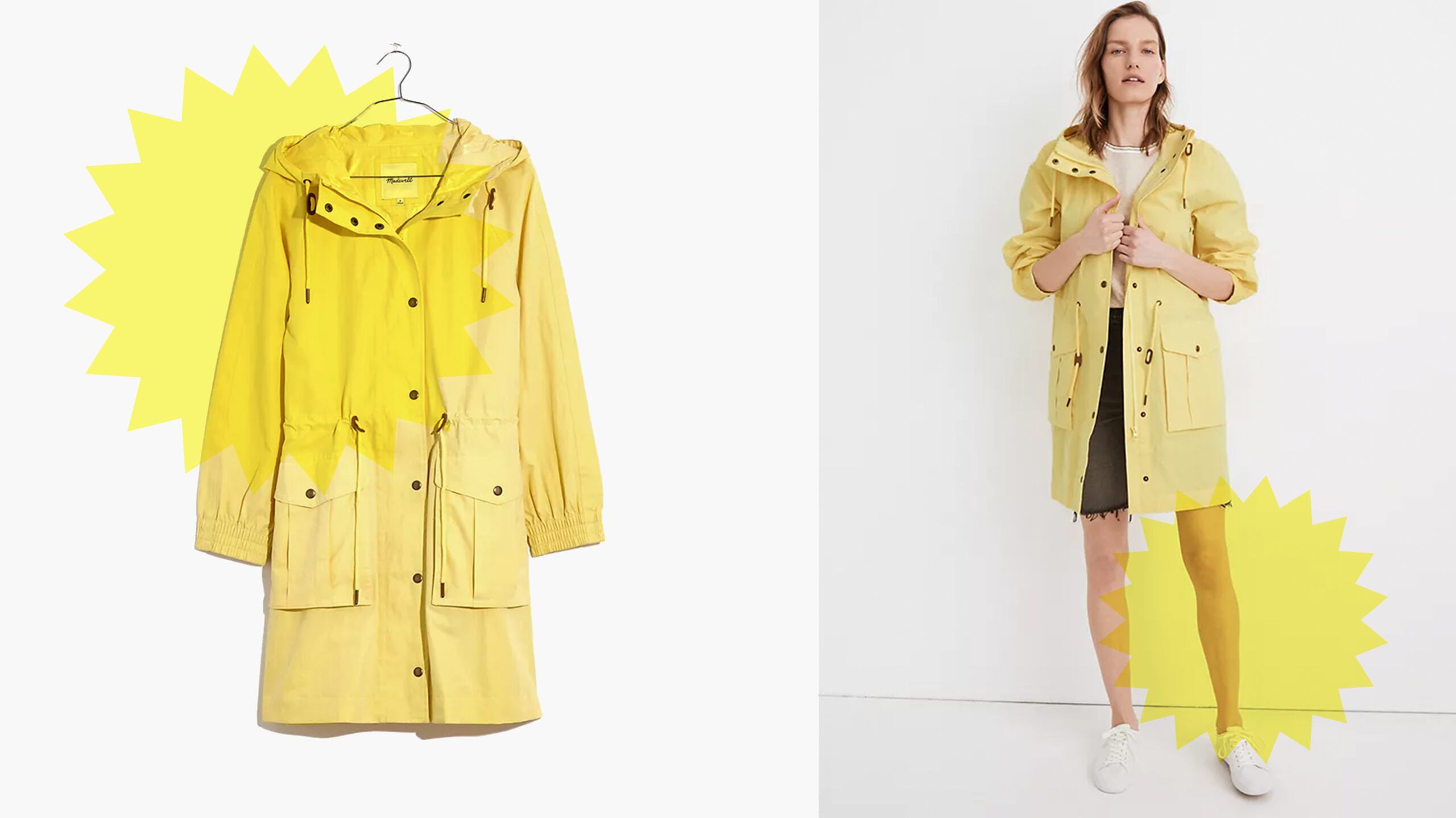 Madewell Anorak Raincoat Review