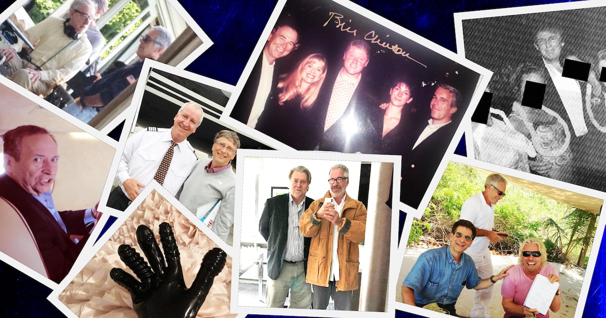 Rock Billionaire Pictured in Epstein and Friends Photo Dump