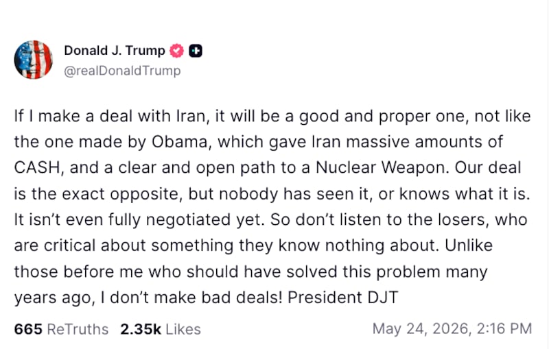 donald trump truth social