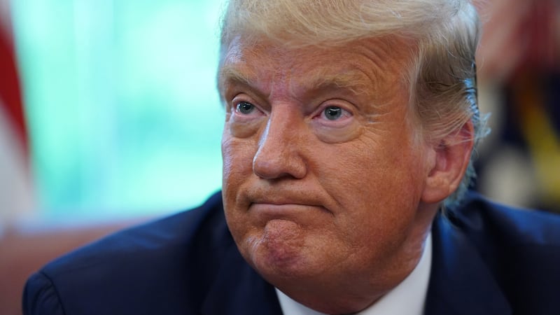 Donald Trump faces a possible dunking over his Reflective Pool redo.