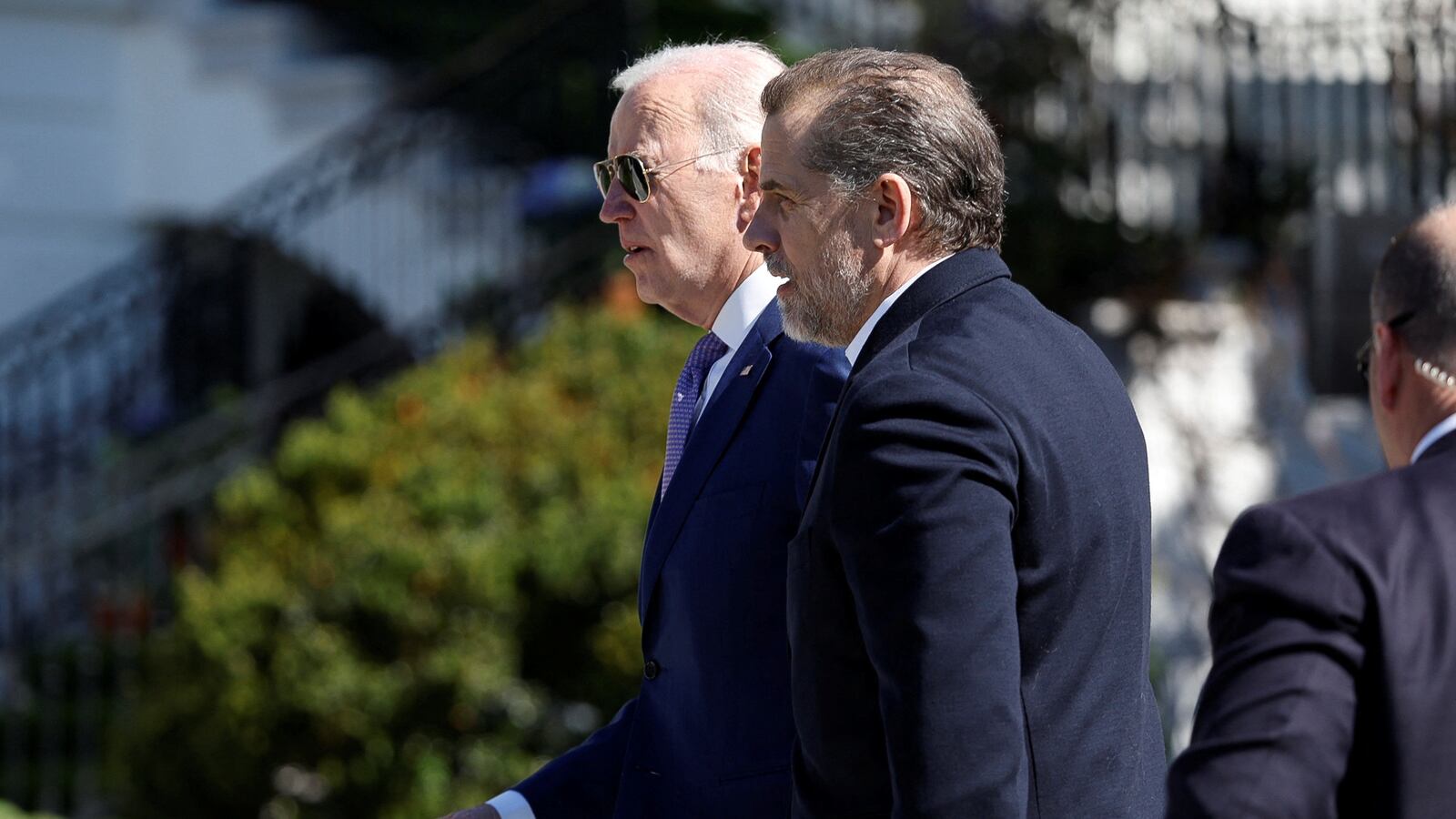 President Joe Biden and Hunter Biden