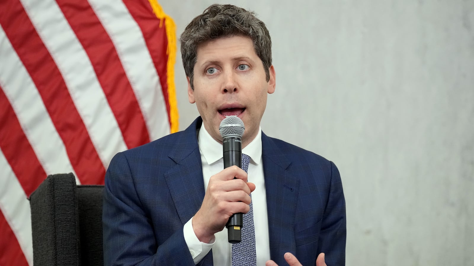 WASHINGTON, DC - JULY 22: Sam Altman, CEO of OpenAI, delivers remarks at the Integrated Review of the Capital Framework for Large Banks Conference at the Federal Reserve on July 22, 2025 in Washington, DC. The conference brings together experts to discuss regulatory policy and the implications on the financial system (Photo by Andrew Harnik/Getty Images)