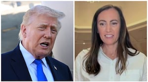 Donald Trump and Emily Gregory