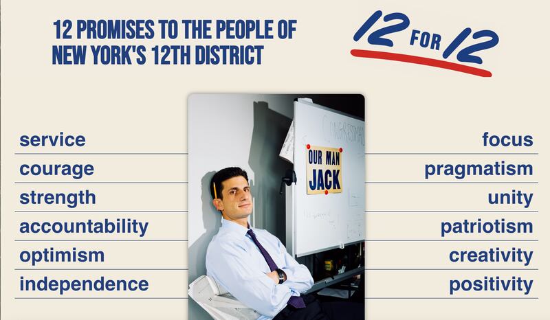 Schlossberg drew the ire of the left and the right with his nonspecific policies.