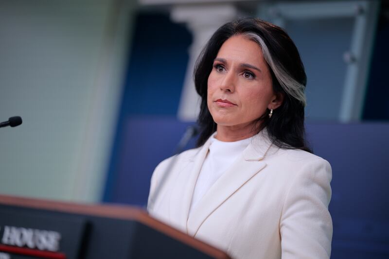 White House Director of National Intelligence Tulsi Gabbard was in the leaked Signal chat with Vice President JD Vance, Secretary of State Marco Rubio, former National Security Adviser Mike Waltz, and Defense Secretary Pete Hegseth.