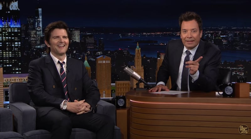 Adam Scott on The Tonight Show. YouTube/The Tonight Show Starring Jimmy Fallon