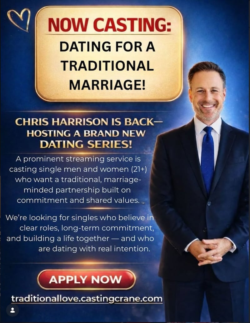 Chris Harrison show promotion