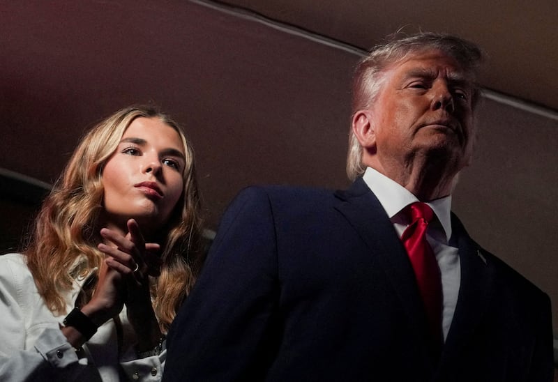 Trump and Kai Trump