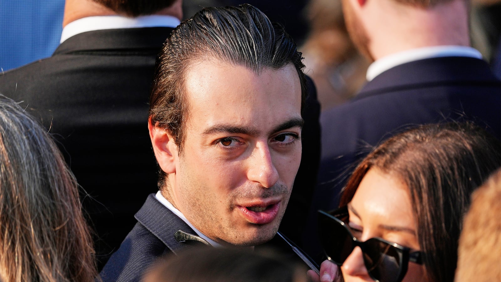 Paul Ingrassia arrives before Trump speaks during a summer soiree on the South Lawn of the White House, June 4, 2025, in Washington.