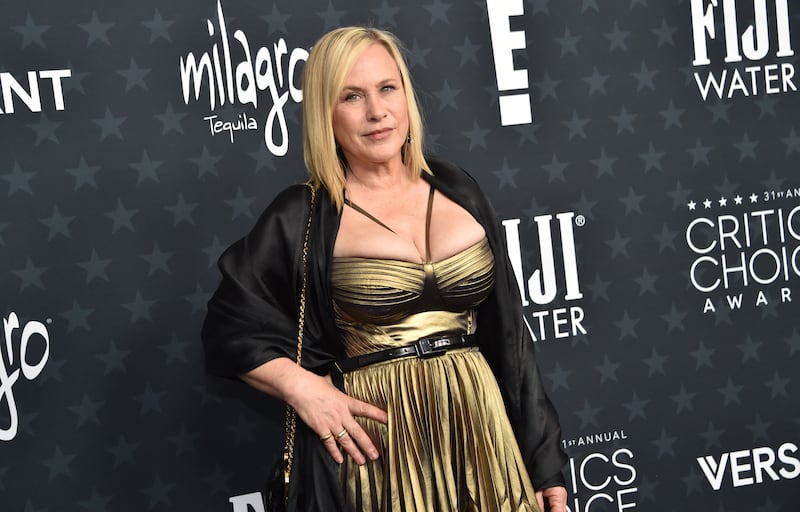 US actress Patricia Arquette attends the 31st Annual Critics Choice Awards at Barker Hangar in Santa Monica, California, on January 4, 2026.
