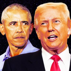 Barack Obama and Donald Trump.