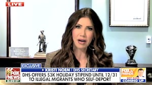 Kristi Noem plugged the "gift" on X as well as during a TV appearance.
