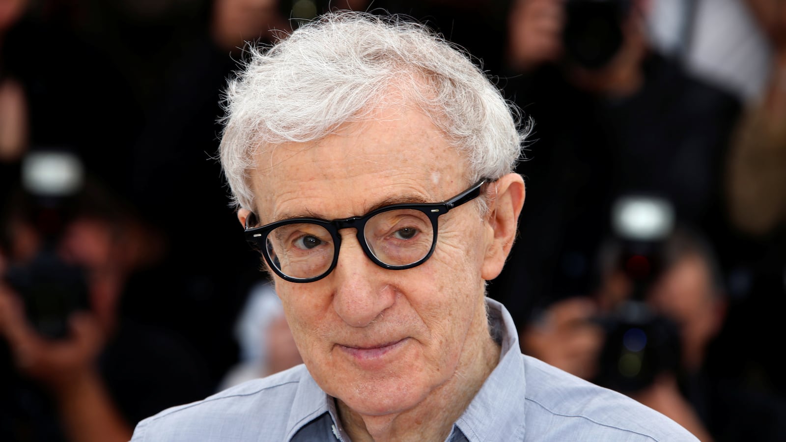 Director Woody Allen poses during a photocall for the film “Cafe Society” out of competition, before the opening of the 69th Cannes Film Festival in Cannes, France, May 11, 2016.