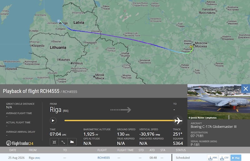 Flight data.