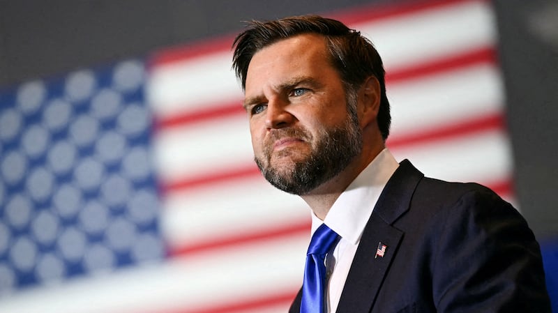 US Vice President JD Vance speaks during a rally at Koury Convention Center in Greensboro, North Carolina, on September 21, 2026.     KENT NISHIMURA/Pool via REUTERS     TPX IMAGES OF THE DAY