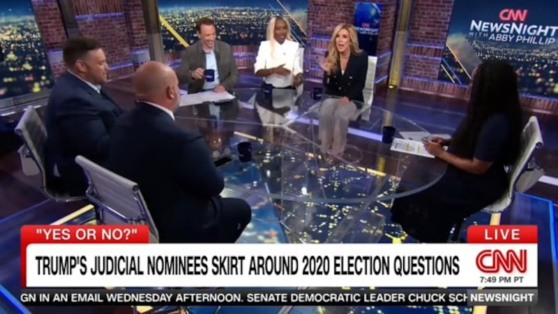 The whole panel laughing at Sunshine.