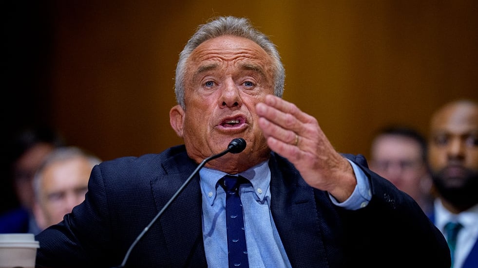 Health and Human Services Secretary Robert Kennedy Jr. testifies before the Senate Finance Committee at the Dirksen Senate Office Building on September 04, 2025 in Washington, DC.