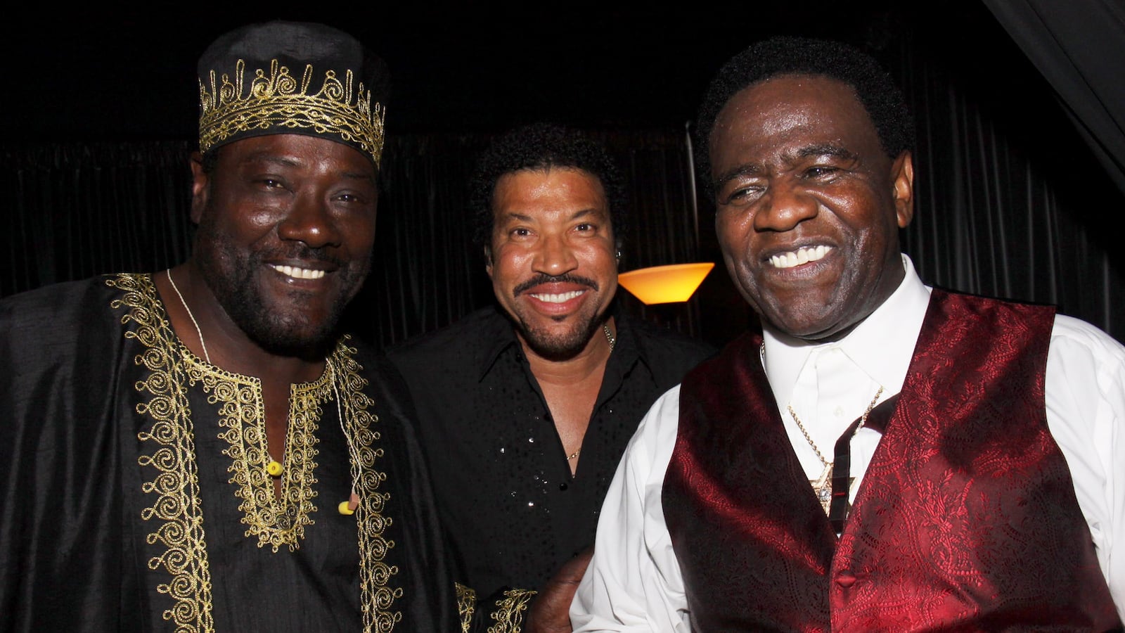 NEW ORLEANS - JULY 05: Ronald LaPread, Lionel Richie and Al Green attend the 2009 Essence Music Festival Presented by Coca-Cola at the Louisiana Superdome on July 4, 2009 in New Orleans, Louisiana. (Photo by Johnny Nunez/WireImage)