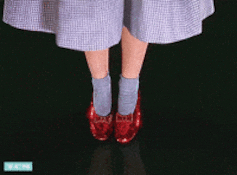 A gif from 'The Wizard of Oz'